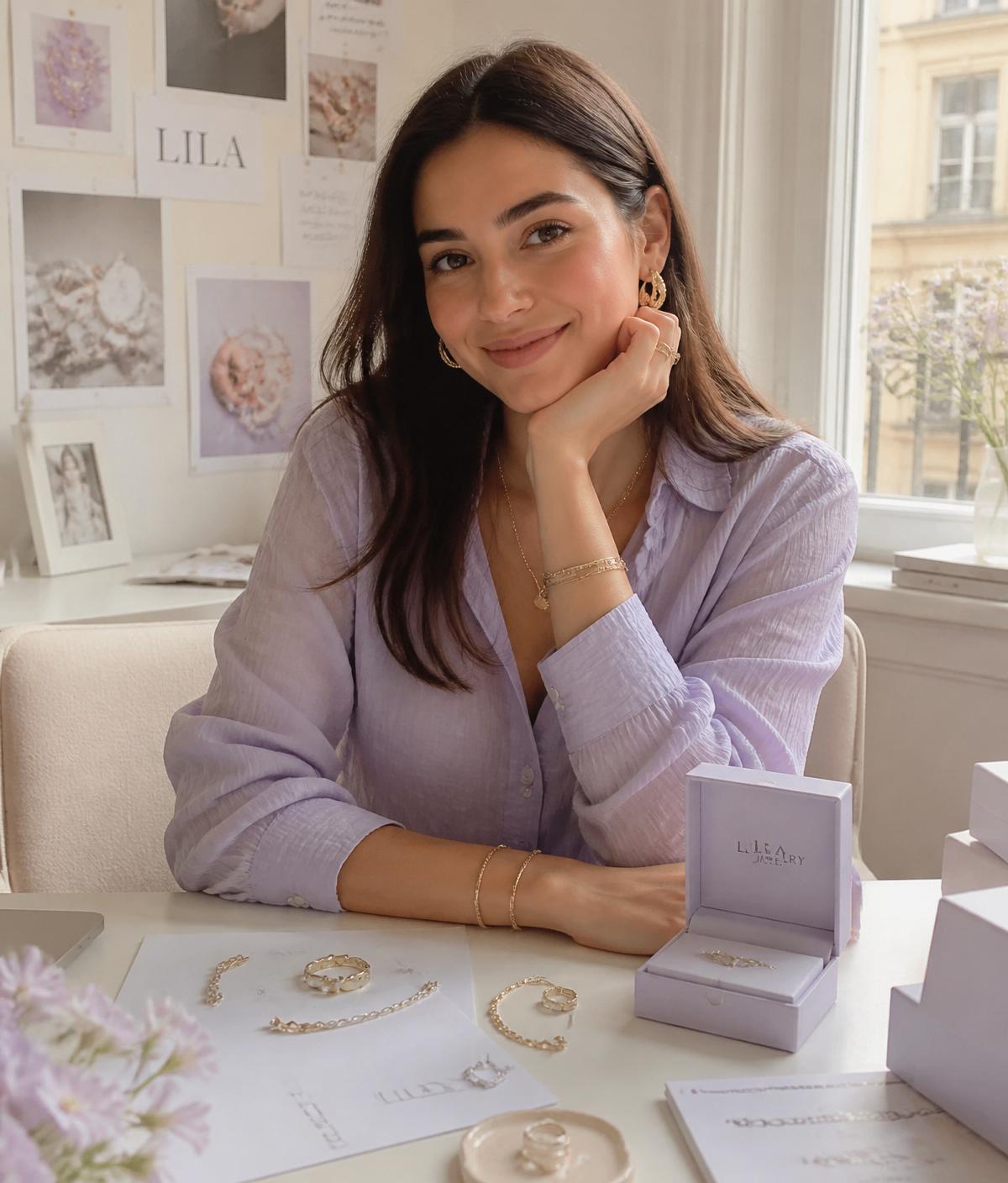 Eden, fondatrice de Cherry Bijoux
